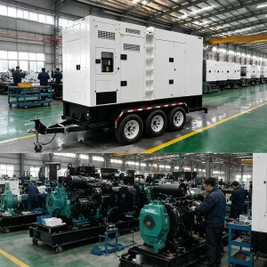 Large Scale 300Kva Diesel Generator for Factory and Heavy Industrial Power Supply
