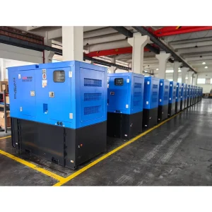 Larger Fuel Tank Diesel Generator Set Long Runtime 20kVA to 200kVA
