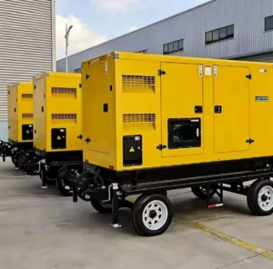Latest model C aterpillar Diesel Generator 30kva 50kva 60kva 80kva Silent Soundproof 3 Phase Water Cooled Trailer Mobile Genset
