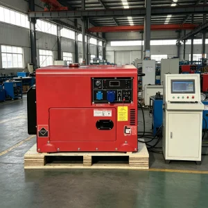 Leanko Portable Silent Diesel Generator Set 10kW 10kVA Single Three Phase 50Hz Auto Start Workshop Emergency