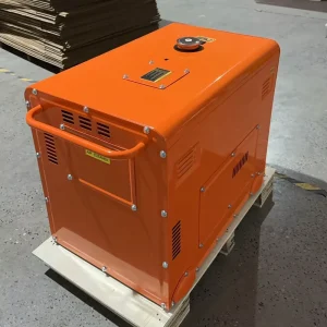 Leanko Power 10kw Silent Diesel Generator Sets Sound Proof Portable Single Phase 480V AC Auto Start