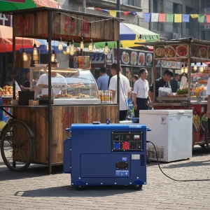 Leanko Power LK800W 10KW 10KVA Silent Type Air Cooled Diesel Generator 110 220 380V for Commercial Backup