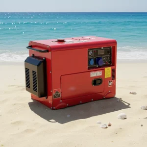 Leanko Power New Set 5KW 10KW Single Cylinder Air Cooled Diesel Generator Worker Field Operations