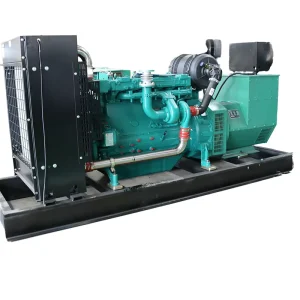 Leiteng Open Frame Water Cooled Diesel Generator 300kW 375kVA & 320kW 400kVA Automatic Start Function 50Hz 380V 220V