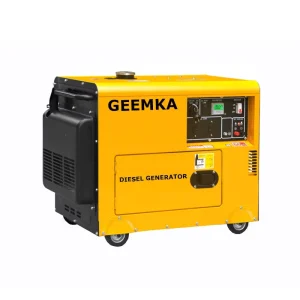 Light Weight 5KW 6KVA Diesel Generator Open Frame Portable 50 60Hz 1 3 Phase Electric Genset Factory Price