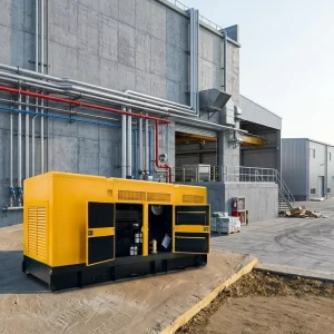 Lockable Low Noise Silent Type Open Frame Commercial Diesel Generator with ATS Water Cooled for 1 3 Phase