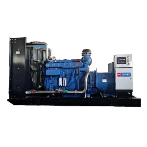 Long Continuous Running Customizable Prime Power 600kw 750kva Open Silent Type Diesel Generator Set with ATS