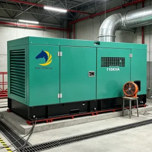 Low Decibel 30kva 40kva 50kva Diesel Power Generator Set Smart Control with ATS Electric Genset for Commercial Office Building