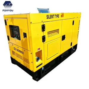 Low Emission Industrial Diesel Generator 60Hz 480V 50 Kva 40 kW Standby Factory Backup SASO SABER Approved Remote Monitoring
