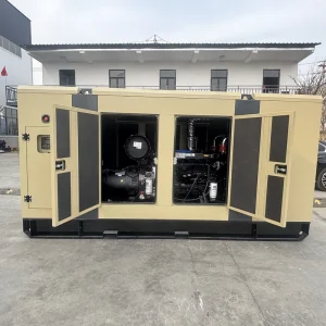 Low Fuel 200kW 250kW 280kW 300kW Weichai WP10D Silent Type Auto Start Diesel Generator Set for Manufacturing