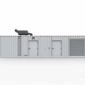 Low Fuel Consumption 2000KW 2MW Containerized Type Diesel Generator 2500KVA Generator Set With cummins Engine Qsk60-g23