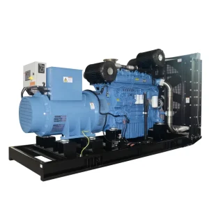 Low Fuel Consumption 750kW Diesel Generators Set 900kVA Genset Industrial Standby Yuchai YCDV270A3H-1320 Mining Operation DC ATS