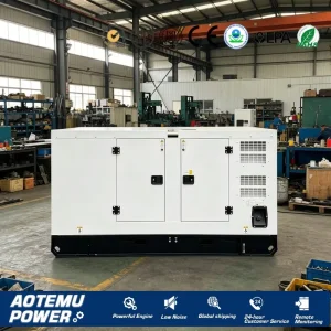 Low Fuel Consumption Diesel Generator 20KW 25KW 30KW 40KW 50KW Single Three Phase Industrial Standby Generator for Mall Hospital
