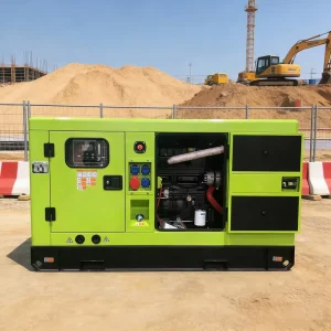 Low Fuel Consumption Electric Power Water Cooling System Silent Diesel Generator Set 50Hz 60Hz 15kw 20kw 30kw