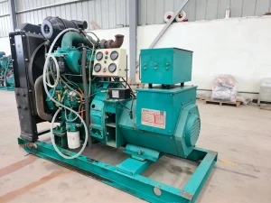 Low Hour 37.5KVA/30KW Yuchai Second Hand Diesel Generator Used Alternator Genset