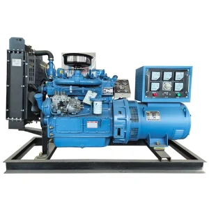 Low Maintenance Open Frame Diesel Power Generator Wear Resistant Engine Long Service Life for Factory Daily Standby