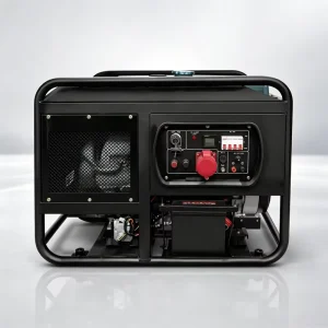 Low Noise 10 Kilowatt Air Cooled Diesel Power Station Portable Wheeled Diesel Generator for Construction Emergency Supply