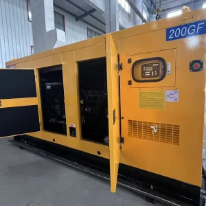 Low Noise 120kw 150kva Diesel Generator Sets for Buildings Backup Power