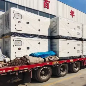 Low Noise 30kW Silent Diesel Generator Set for Server Room Backup