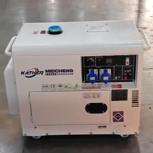 Low Noise 5/8/10/15/20KW Silent Diesel Power Generator Set 5/10/15/20/30/50KVA Portable Electric Generator Factory Price