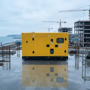 Low Noise 50KVA 40KW Diesel Generator with Remote Start 50/60Hz 1500rpm Silent Type for Standby Power