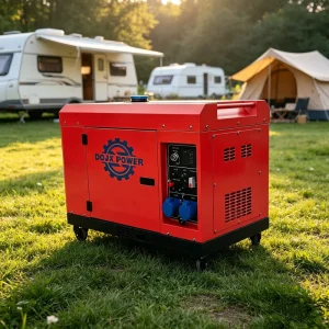 Low Noise 7/8/9KW Diesel Generator 220/380V Single/Three Phase Electric Start with ATS AVR Small Size Factory Direct