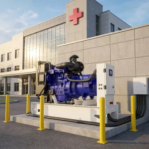 Low Noise Diesel Power Generator 3 Phase 400V 50Hz for Hospital Factory Restaurants ISO CE Certificated