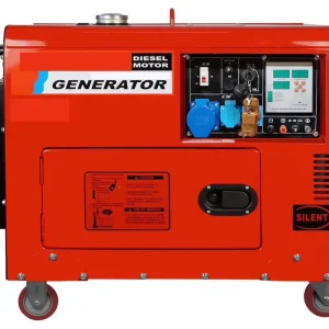 Low Noise Enclosed Diesel Generator Air Cooled Home Backup Generator