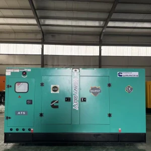 Low Noise Industrial Diesel Generator 200-400kW Silent Canopy Set Outdoor Factory Direct Sales 1800 RPM 24V DC