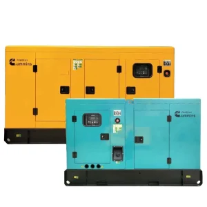 Low Noise Level Diesel Generator with Vibration Damping for Commercial