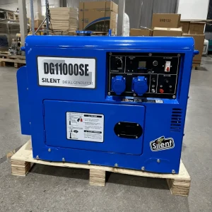 Low Noise Power Plant 15kw 20kva Two Cylinders Diesel Generator Set Auto Open Frame ATS 1 Phase 3 Phase Silent Diesel Generator