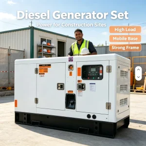Low Noise Ricardo 100KW Silent Diesel Generator Set 125KVA 3 Phase 50 60Hz Water Cooling Unit With ATS For Construction Work