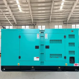 Low Noise Silent Diesel Engine Generator Sets 400V/230V 50/60Hz Open Frame Trailer Type with ATS for Construction Projects