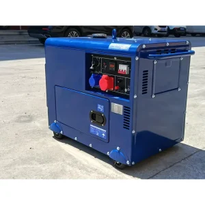 Low Noise Silent Diesel Generator 3 10 Kva Air Cooled Portable Export Power Station
