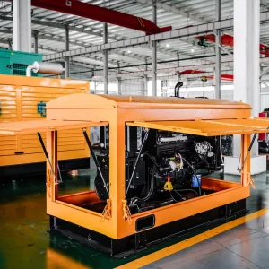 Low Noise Silent Genset 70KW 80KW 90KW 110KW 120KW Mobile Trailer Silent Canopy Diesel Generator Sets for Data Center