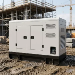Low Noise Soundproof Silent Electrical Diesel Generator Set with ATS for Stable Reliable Power Supply