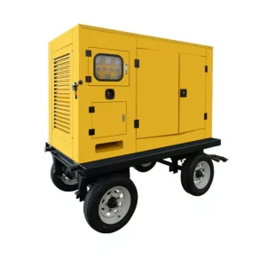 Low Power Trailer Power Station Diesel Generator 30kw 40kva Diesel Generator Set with Canopy