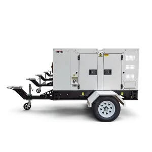 Low Price 50Kw Super Silent Generator Set Mobile Type Diesel Generator Soundproof 40kw 60kw 80kw
