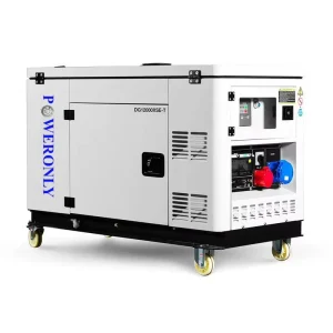 Low Price Silent Portable Power Station 6kw 8kw 10kw Kva Standby Power Generador Household Mobile Diesel Generator Set