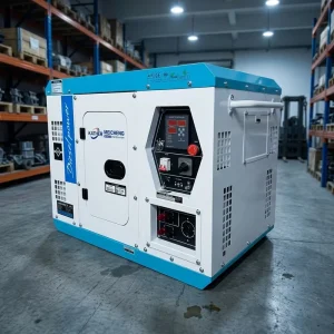 Low Rpm Silent Diesel Generator Set 5KW 8KW 10KW 12KW 15KW 1500 1800RPM Industrial AC Single Three Phase ATS Optional Generadore