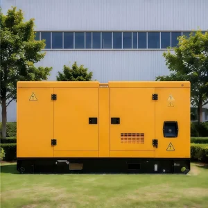 Low Vibration Soundproof 80kw 100kw 120kw 150kw ATS Silent Generator Stable Output Water Cooled 3 Phase for Power Station