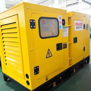 Low noise Single Cylinder Diesel Engine Generator Sets 400V 230V 50/60Hz Open Frame Trailer Type ATS