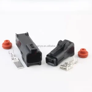 MG613801 5 MG643800 5 DJ7016Y 9.5 11 21 1Pin Waterproof High Current Auto Connector for EV Battery Power Socket Plug