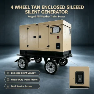 MST Super Silent 150kW Diesel Generator Sets Portable Standby Power with ATS for Construction Site 150kw diesel Generator