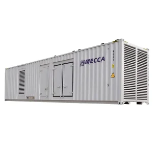MTU Container Diesel Generator 1000kw 1800KW 2000KW With Leroy Somer Alternator ComAp Controller