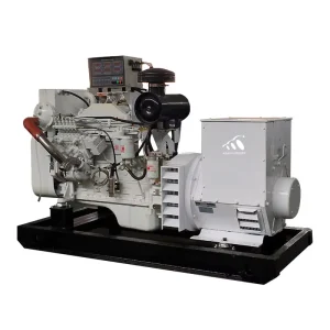 Main Application 80KW Marine Generator Equipped with Heat Exchanger and Sea Water Pump