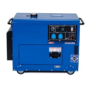 Main Power 5KW Air Cooled Engine Diesel Generator Mobile 50Hz Silent Generator with ATS