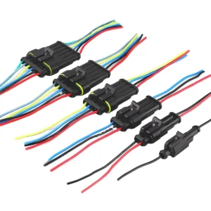 Manufacturer Automotive Terminal Power AMP Tyco Male Female Connectors 2pin 3pin 4pin for Car Electrical Connector