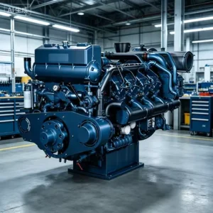 Marine Diesel Generator 30KW With 4BTA3.9 GM47 Engine Heavy Duty Ship Vessel Marine Power Genset