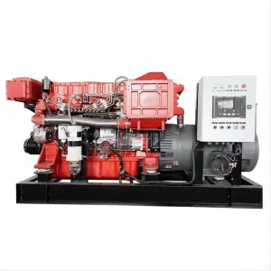 Marine Diesel Generator 30KW With 4BTA3.9 GM47 Engine Heavy Duty Ship Vessel Marine Power Genset